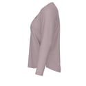 Camiseta New Balance Athletics Manga Larga Rosa Mujer