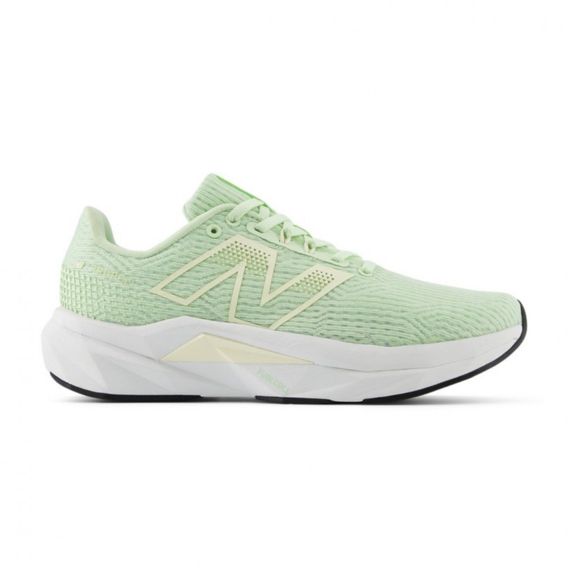 Chaussures Femme New Balance FuelCell Propel v5 Vert Jaune SS25