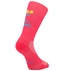Chaussettes Sporcks Girls Can Do rose bleu jaune
