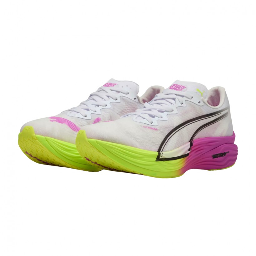 Puma Deviate Nitro Elite 3 White Purple SS25...