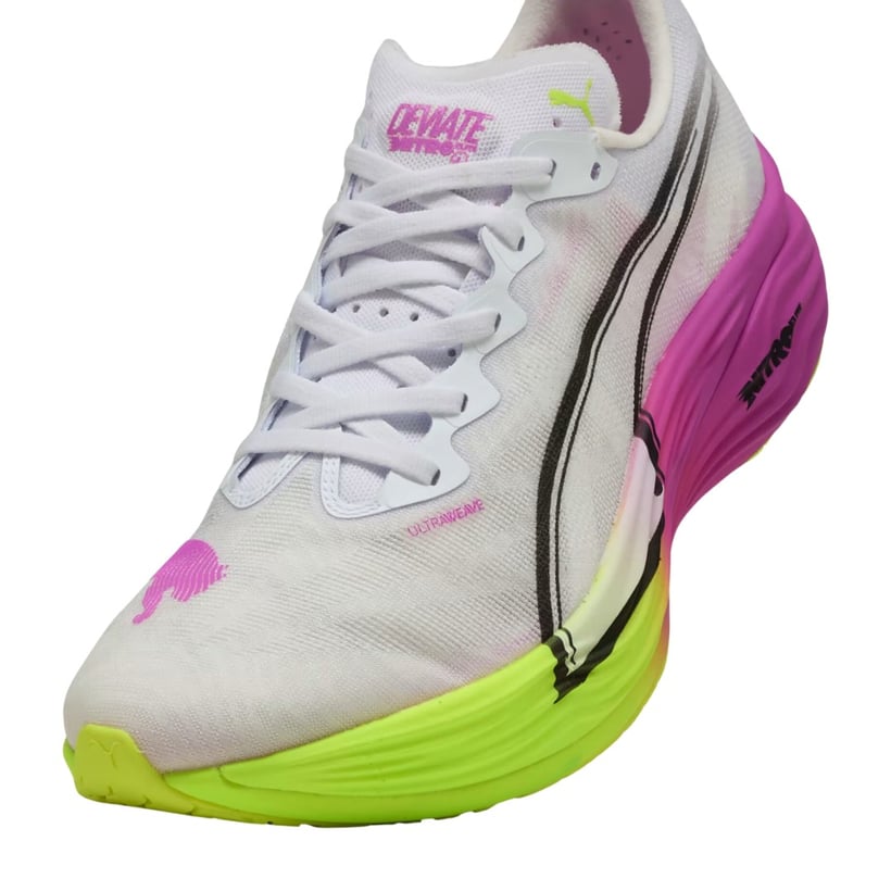 Puma Deviate Nitro Elite 3 Wit Paars SS25 Dames...