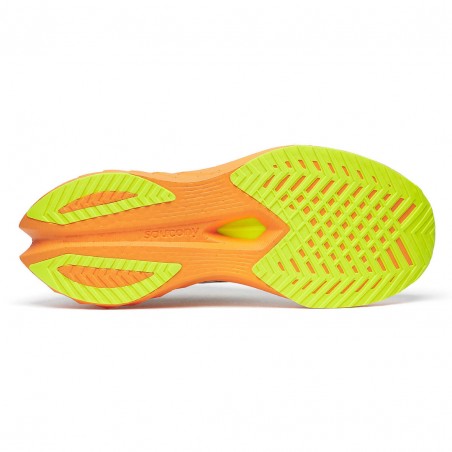 Saucony Endorphin Speed 4 Shoes White Orange SS25