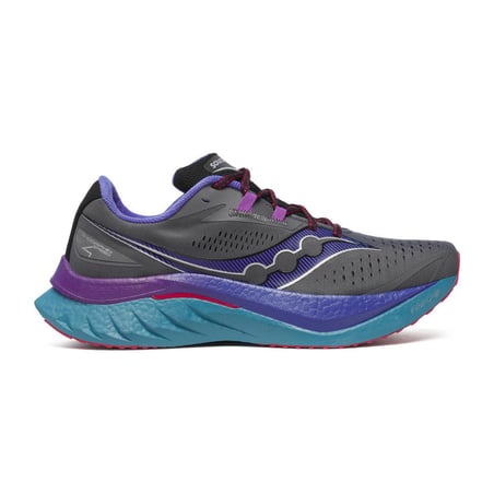 Saucony Endorphin Speed 4 Gray Purple Shoes SS25