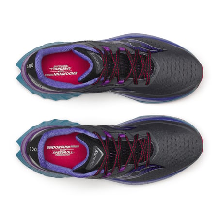 Saucony Endorphin Speed 4 Gray Purple Shoes SS25