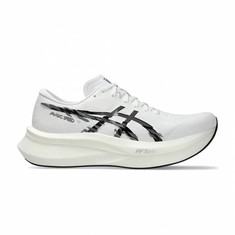 Zapatillas Asics Magic Speed 4 Blanco Negro SS25