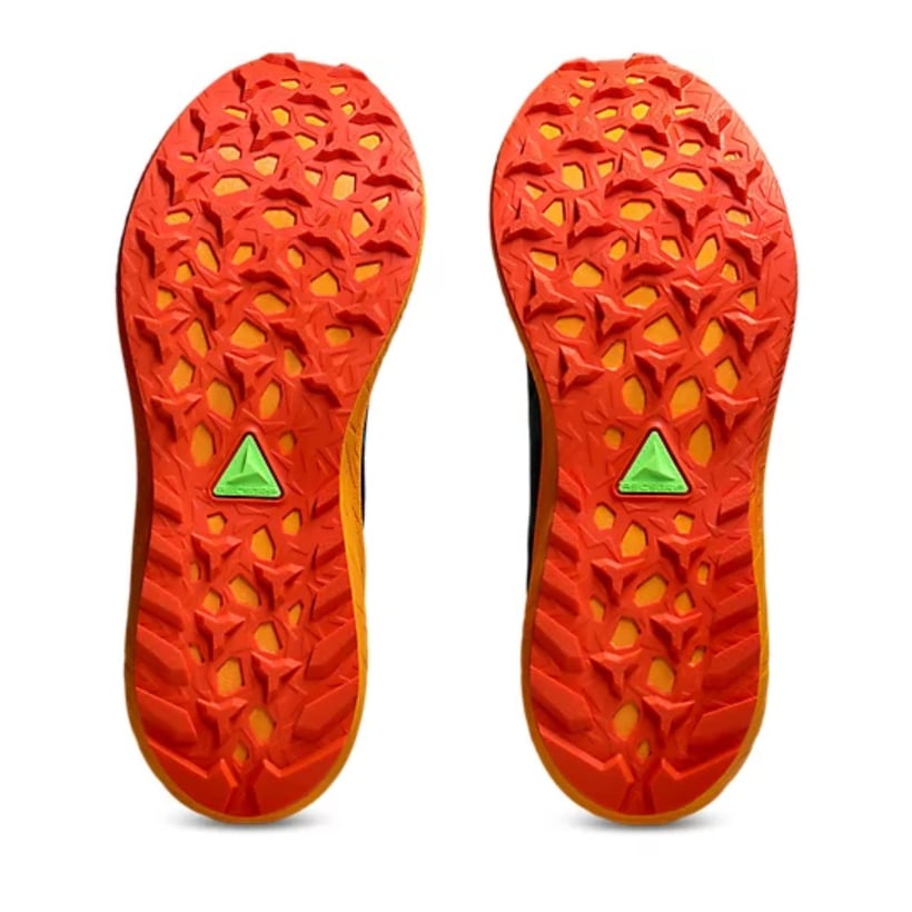Zapatillas Asics Fuji Lite 5 Verde Naranja SS25
