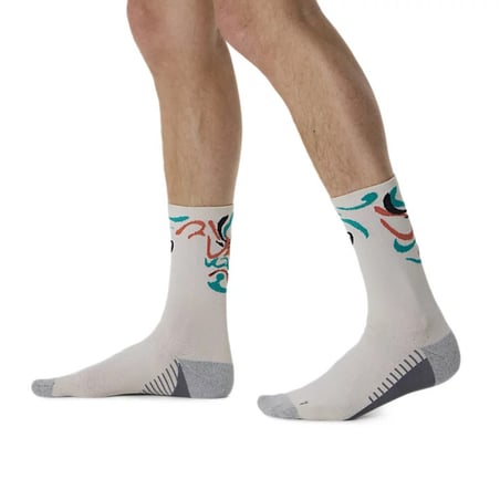 Chaussettes Asics Performance Run Crew Beige