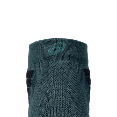 Calcetines Asics Fujitrail Quarter Verde Negro