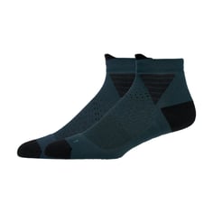 Asics Fujitrail Quarter Green Black Socks 2