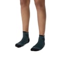 Calcetines Asics Fujitrail Quarter Verde Negro