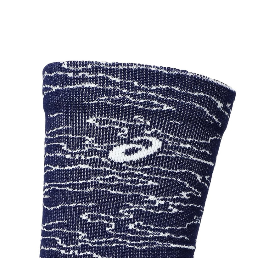 Asics Performance Run Crew Socken Blau Grau