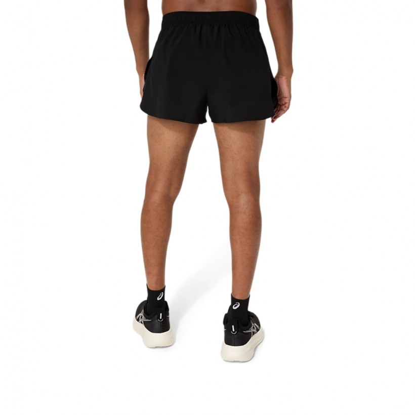 Short Asics Core Split Preto