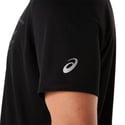 Asics Fujitrail Logo SS Zwart Rood T-shirt