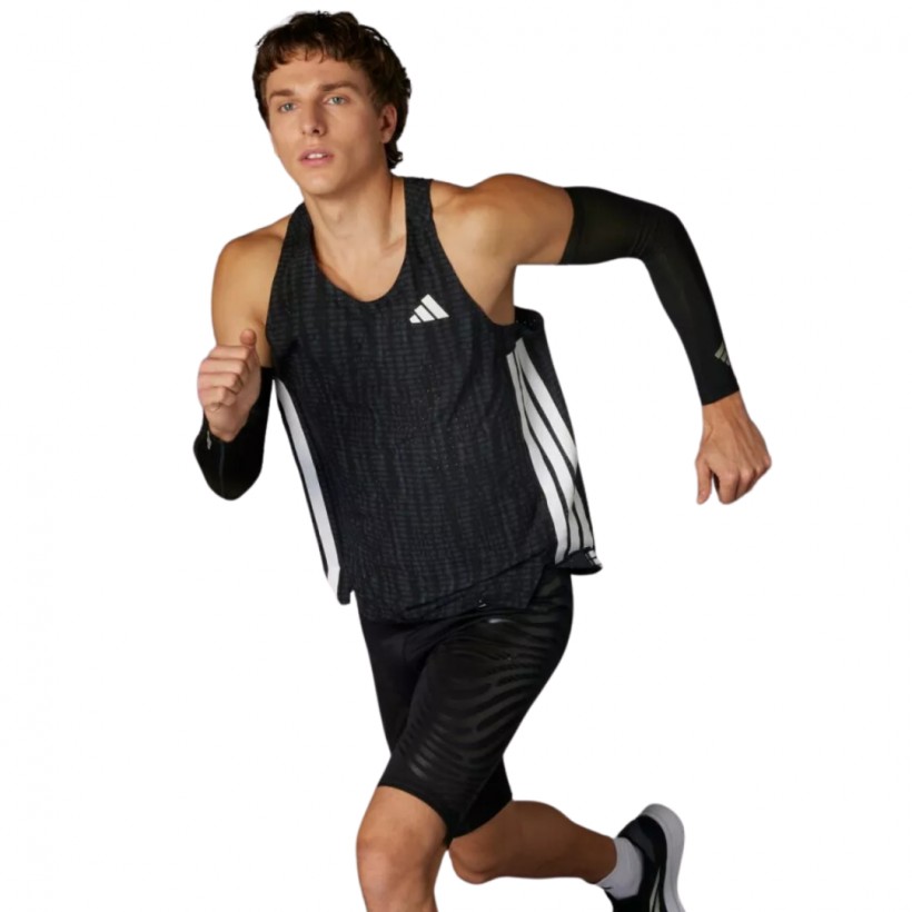Canotta Adidas Adizero Nero