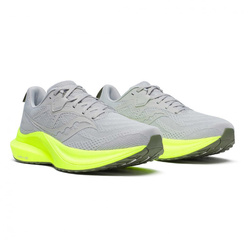 Saucony Tempus 2 Shoes Gray Green SS25