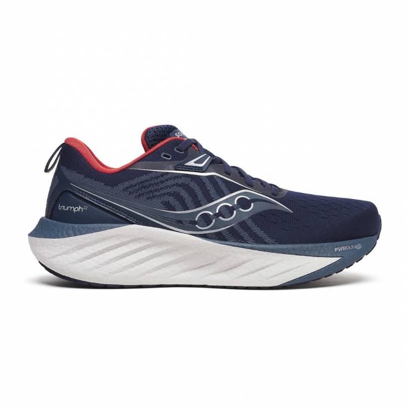 Buty Saucony Triumph 22 Niebiesko-Czerwone SS25