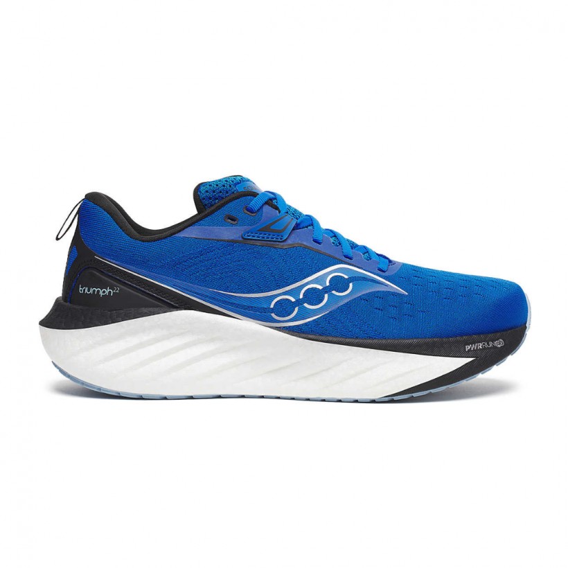 Buty Saucony Triumph 22 Niebiesko-Czarne SS25