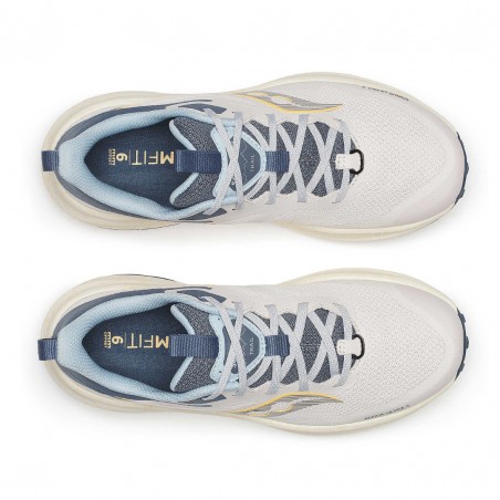 Scarpe Saucony Xodus Ultra 3 Bianco Blu SS25 Donna
