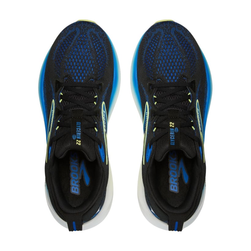 Brooks Glycerin 22 Shoes Black Blue SS25