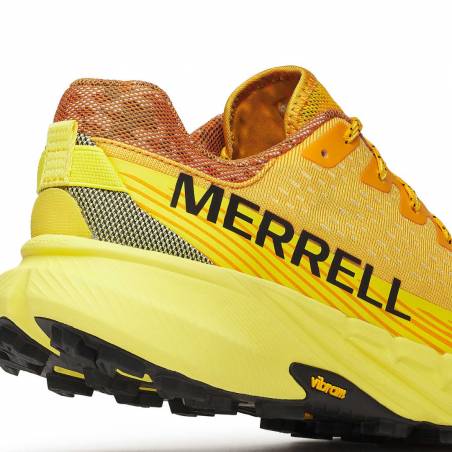 Merrell Agility Peak 5 Shoes Orange Yellow SS25