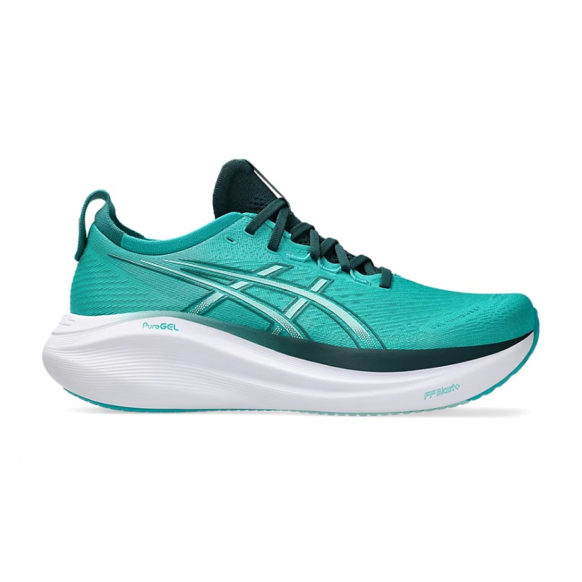 Chaussures Asics Gel-Nimbus 27 Vert Noir SS25