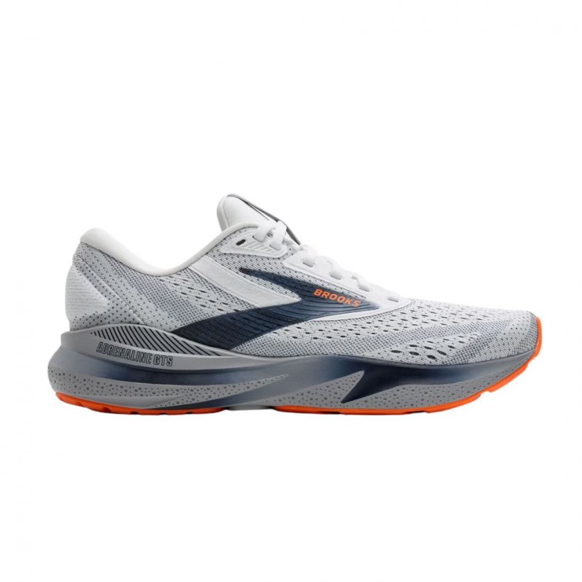Zapatillas Brooks Adrenaline GTS 24 Gris Azul SS25