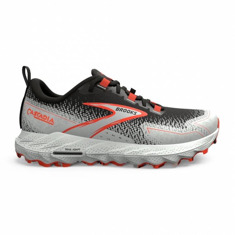 Buty Brooks Cascadia 18 Czarny Czerwony SS25 dla kobiet