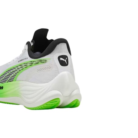 Ténis Puma Velocity Nitro 3 Hyrox Branco Verde SS25