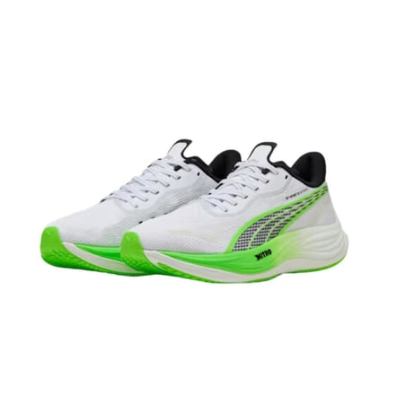 Zapatillas Puma Velocity Nitro 3 Hyrox Blanco Verde SS25