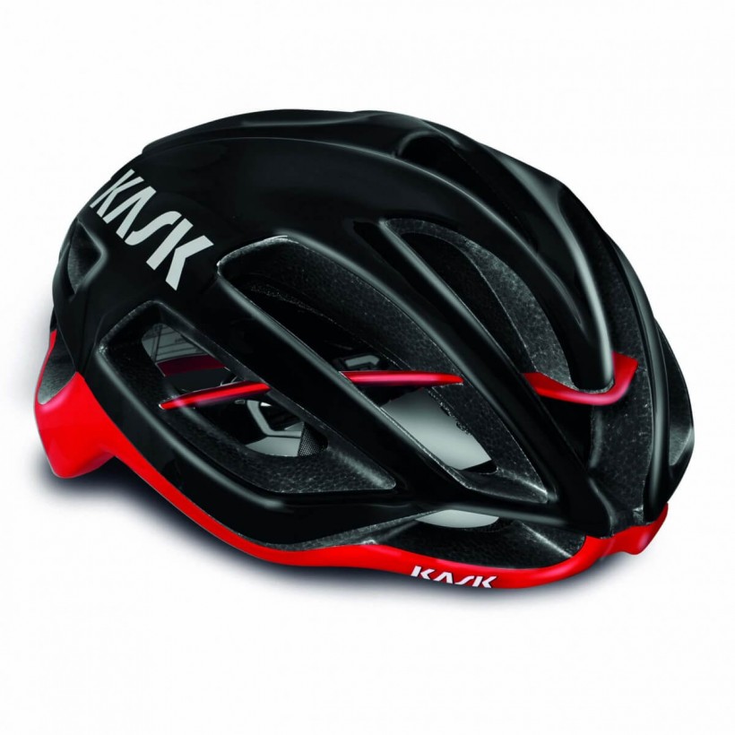 Kask Protone helmet black / red