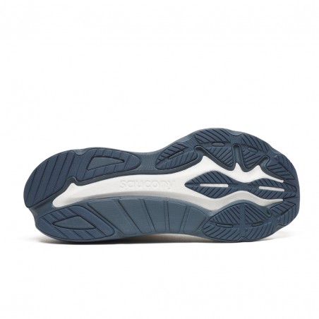 Scarpe Saucony Hurricane 24 Vaniglia Blu SS25