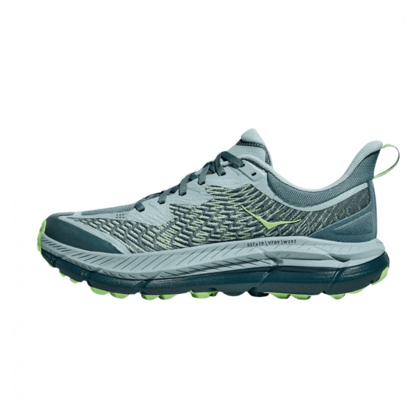 Zapatillas Hoka Mafate Speed 4 Azul Verde SS25