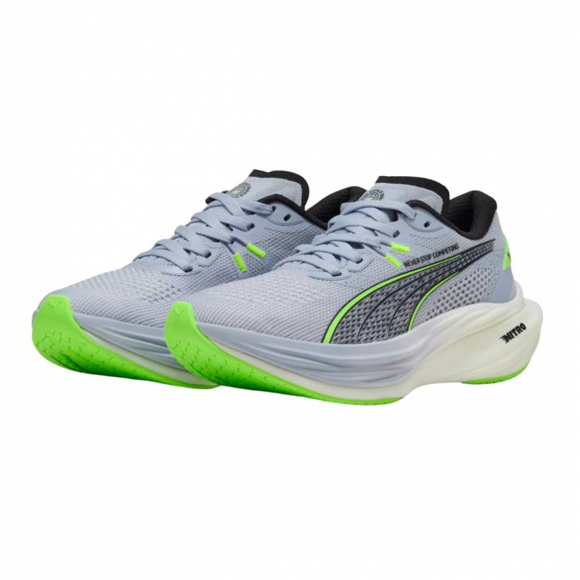 Buty Puma Deviate Nitro 3 Hyrox Szary Zielony...