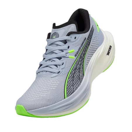Puma Deviate Nitro 3 Hyrox Grijsgroen SS25 Dames Sneakers