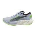 Zapatillas Puma Deviate Nitro 3 Hyrox Gris Verde SS25 Mujer