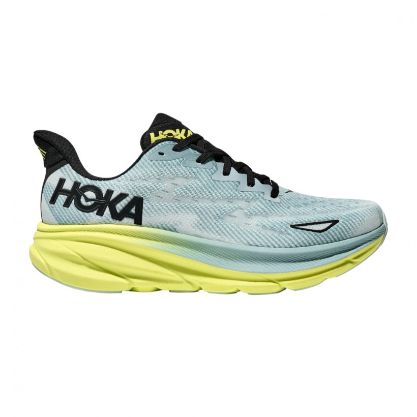 Zapatillas Hoka Clifton 9 Azul Amarillo SS25