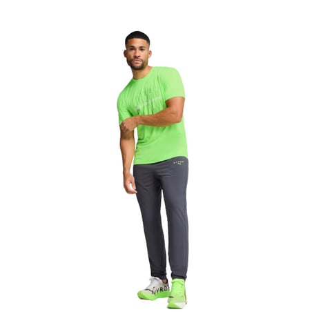 Camiseta Puma x Hyrox TAD Manga Curta Verde
