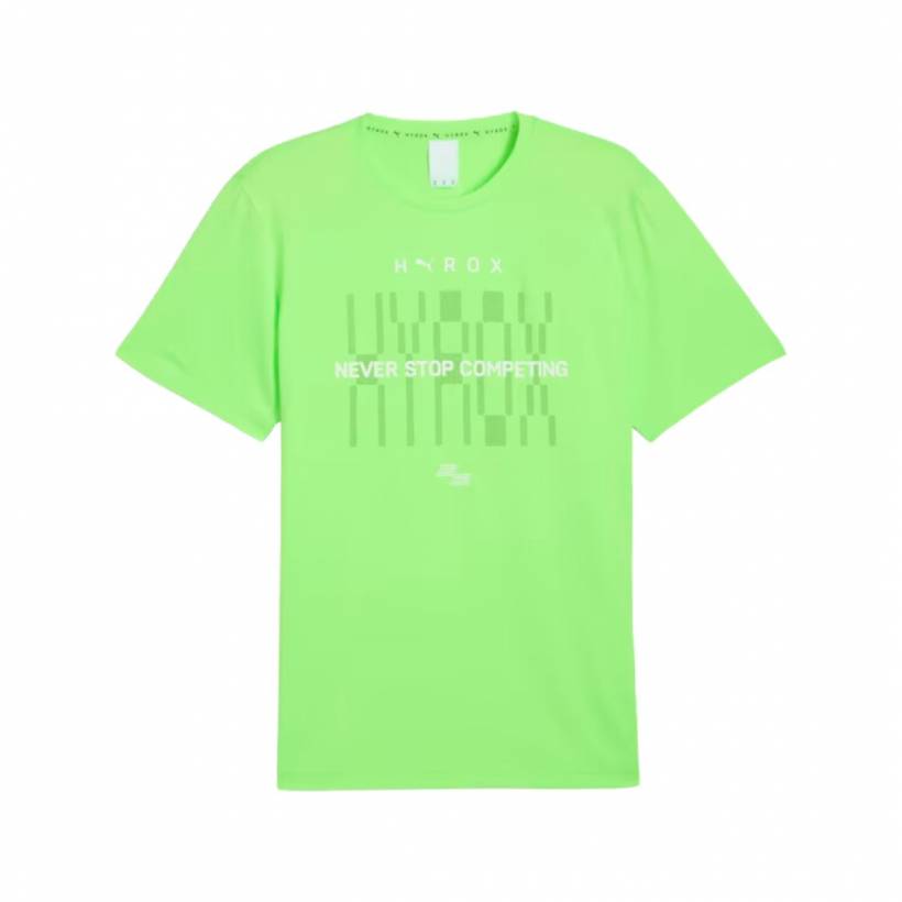 Maglietta Puma x Hyrox TAD Manica Corta Verde