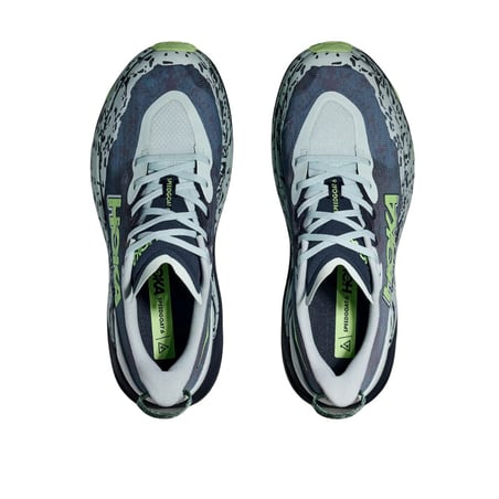 Hoka Speedgoat 6 Schuhe Blau Grün SS25