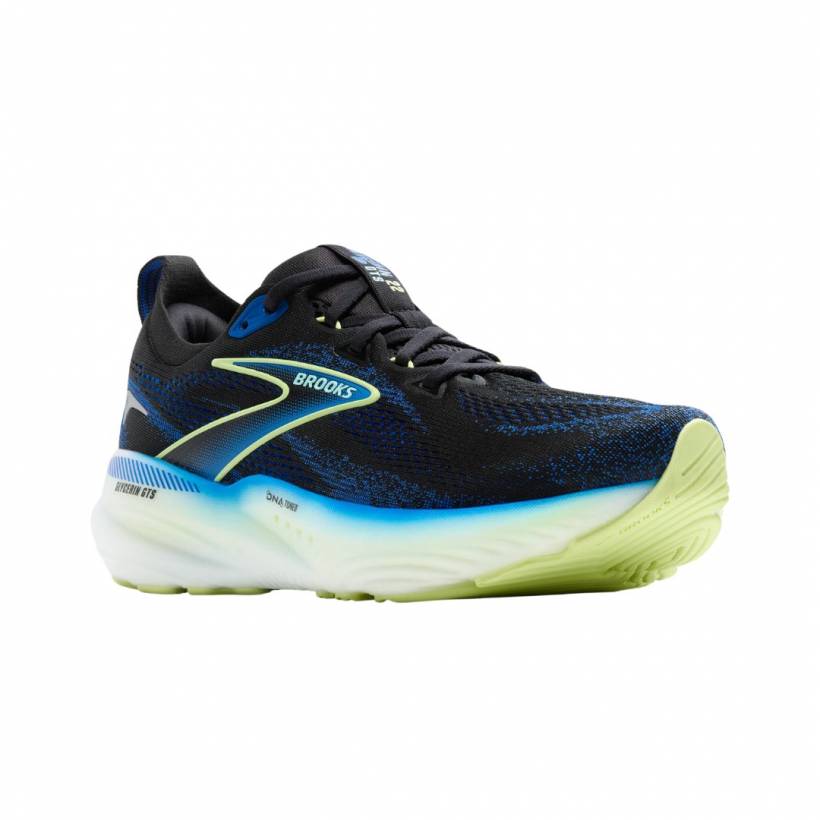 Scarpe Brooks Glycerin GTS 22 Nero Blu SS25