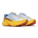 Merrell Agility Peak 5 Blau Gelb SS25 Damen-Sneaker