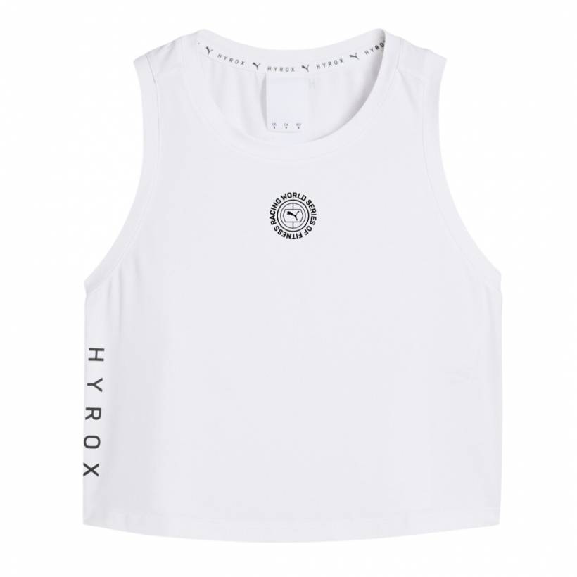 Puma x Hyrox Cloudspun Wit Mouwloos T-shirt voor Dames