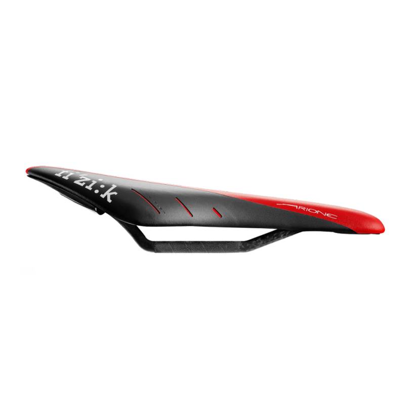 Sillín Fizik Arione R3 Carbon Braided negro/rojo