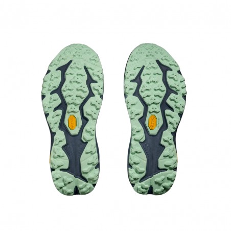 Scarpe Hoka Speedgoat 6 Grigio Verde SS25 Donna