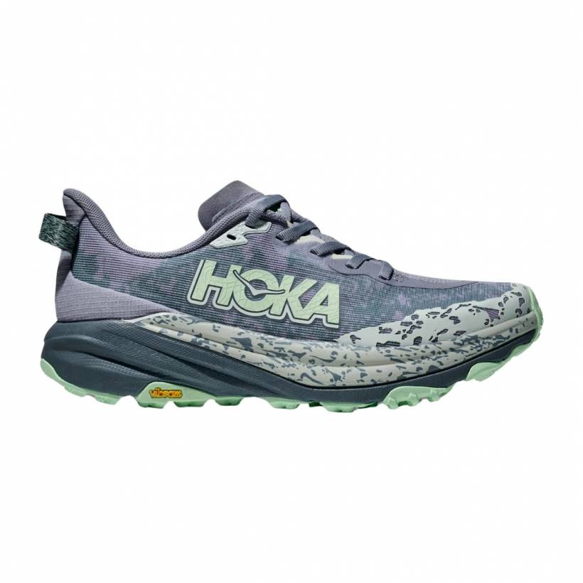 Buty Hoka Speedgoat 6 Szary Zielony SS25 Damskie