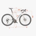 Bicicletta Wilier Granturismo SL - Shimano 105 Di2 R7170 2X12S Nero