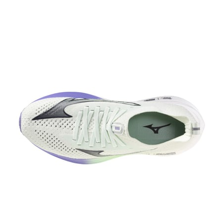 Ténis Mizuno Neo Zen Branco Roxo SS25 Feminino