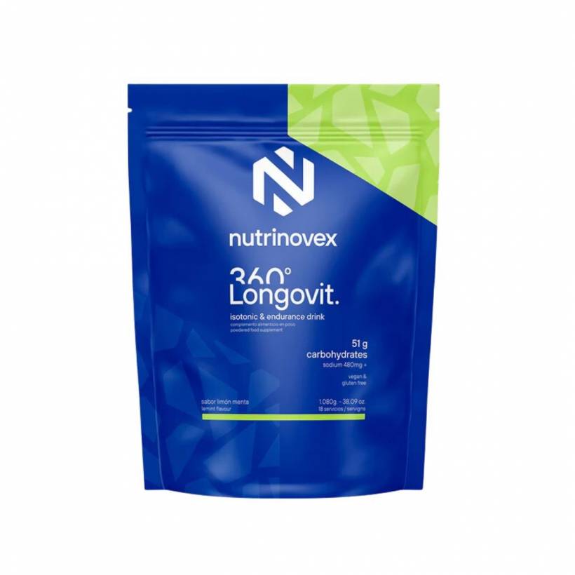 Boisson Isotonique Nutrinovex Longovit 360 1080g Citron Menthe