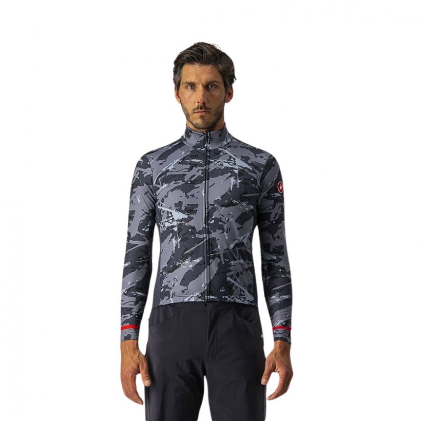Giacca Castelli Malliot Termico Blu Grigio