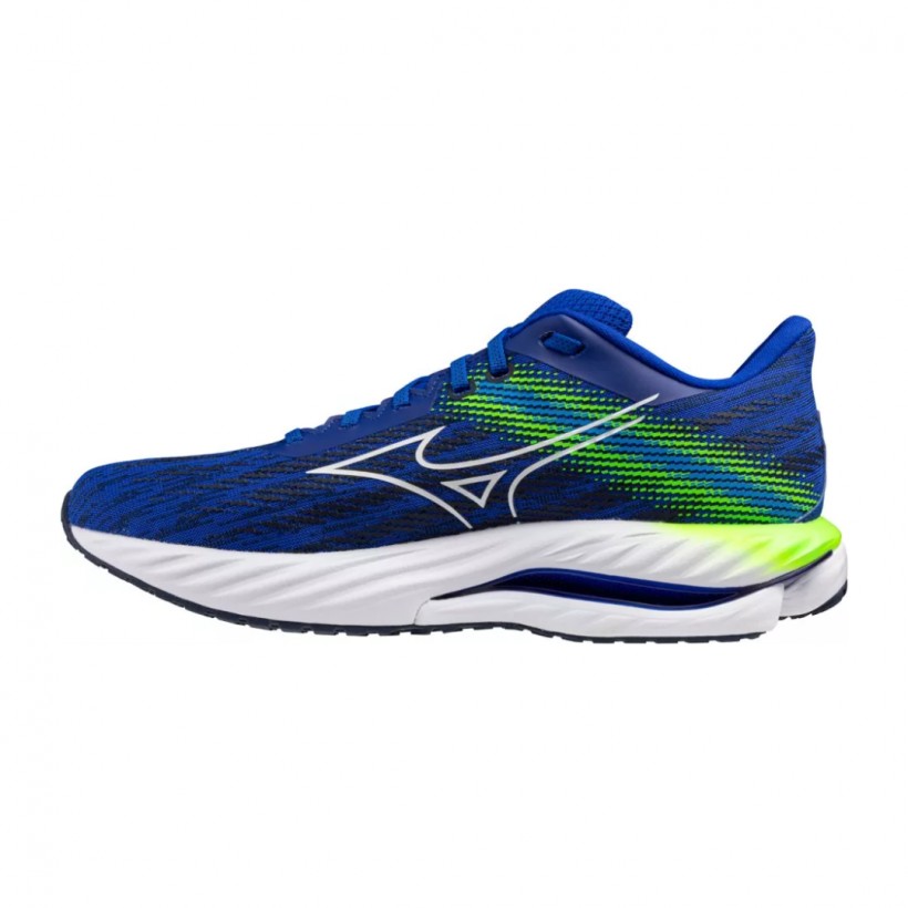 Chaussures Mizuno Wave Inspire 21 Bleu Jaune SS25